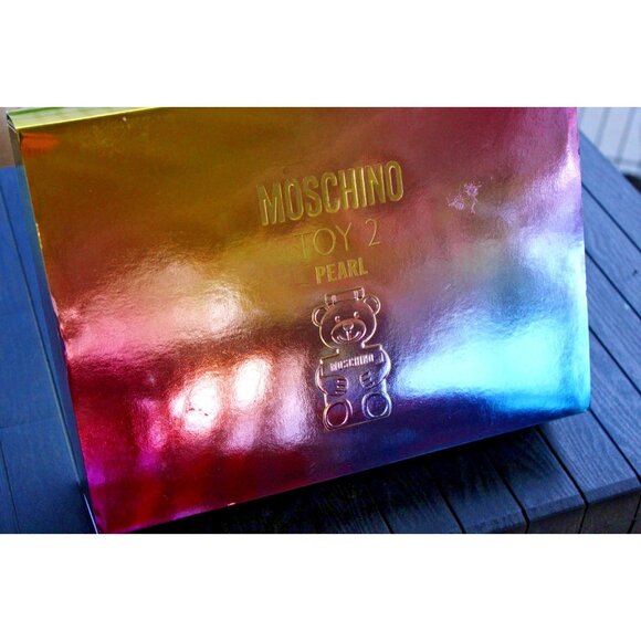 Moschino Toy 2 Pearl Eau De Parfum (4) Piece Set 100ml Full Size BNIB $101 MSRP - Picture 7 of 7